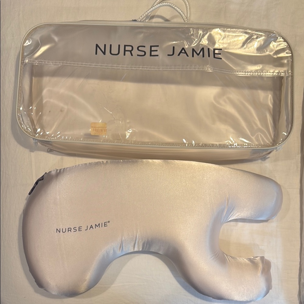 Nurse Jamie Silver Beauty Pillow with Case